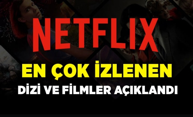 Netflix Türkiye’de bu hafta en çok izlenen diziler